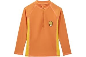 Roarsome Kids Rash Vest | UPF50+ Sun Protection Swimwear | Quick Dry & Soft Fabric | Boys Girls Surf Vest Top | Comfortable Rash Guard for Swimming, Snorkelling and Beach Play