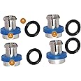PENTASTARA® -"Prestiige deluxe/Steel/HA Pressure Cooker Safety Valves (4 Units, Silver)