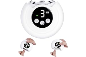 LOPHE Elektryczny obcinacz do paznokci, 3-biegowe automatyczne nożyczki do paznokci, z trymerem i polerką do paznokci, przenośny pilnik do paznokci dla dzieci, osób starszych, dorosłych, do manicure