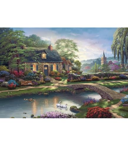 Puzzle 1000 pièces : Thomas Kinkade : 100e anniversaire Disney