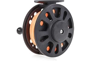 GudGmtoy Fly Reel, Gla 7/8 5/6 Fly Fishing Reel With Line Left/Right Hand, With Fishing Lines, Fly Fishing Accessories