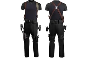 NOICLUB RE Ada Wong Leon Cosplay Costume Womens Mens Outfit Red Dress Halloween Carnival Party Disguise Suit