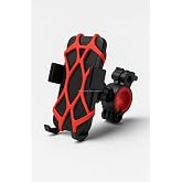 Busstier Tire Assisted, Bicycle Phone Holder with Stand, 360&deg; Rotary Adjustment, Vibration Blocker, Silicone Seat Belt,