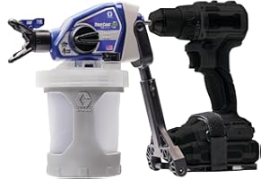 Magnum by Graco 26D361 TrueCoat 360 Cordless Connect, Ręczne, bezprzewodowe Airless system natryskowy mocowane do wiertarek, zastosowania domowe, małe dekoratorskie projekty (maks. ciśnienie 138 bar)