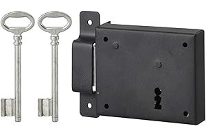 Serrure en applique pêne dormant Thirard - Gauche - Longueur 95 x 76 mm