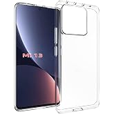 KZY İletişim Xiaomi Mi 13 ile Uyumlu Kapak 1mm S&uuml;per Silikon Şeffaf Kılıf