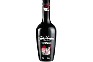 Tia Maria Cold Brew Coffee Liqueur | 70cl | 20% vol | 100% Arabica Coffee | Rich Roasted Intensity Coffee with Hints Vanilla and Cacao | Vegan & Gluten Free | Made for the Espresso Martini or Over Ice