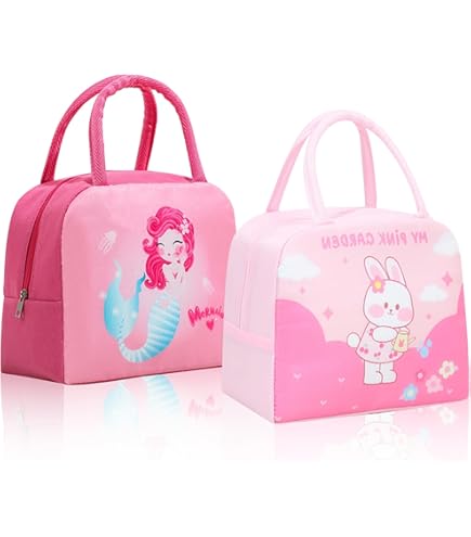 2 Sacs Isothermes Enfant Capybara - Lunch Bag Mignon, Garde Au Chaud/Froid 3-4h