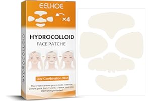 FADCAER Mighty Pimple Anti-Akne-Pflaster für Gesicht, Hydrokolloide für Stirn, Nase, Kinn und Wangen – Mighty Pimple Behandlung Patches zur Entfernung von Pickeln