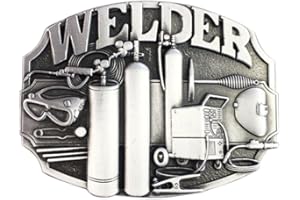 JEAN'S FRIEND New Vintage Welder Trades Tradesman Belt Buckle Fibbia per cintura