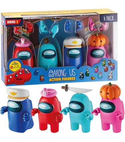 Among Us アモングアス　フィギュア4体セットB　(AU6030) 楽天市場】アモング アス フィギュア セット 4体 17892 人形