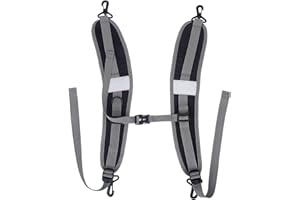 TOUISEDGI Bandoulière Réglable Rechange pour Sac À Dos, Sangles Sac À Dos, 1 Paire Sangles Réglables en Nylon Durable pour Sac À Dos, Accessoire Pièces de Réparation de Ceinture(Noir)