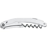WMF Clever&More Garson Tirbuşonu, 10 cm, Cromargan&reg; Y&uuml;ksek Kaliteli Mat Paslanmaz &Ccedil;elik, Şişe A&ccedil;acağı, Kapak A&ccedil;acağı ve Folyo