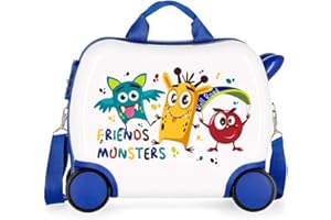 Roll Road Little Me Maleta Infantil Multicolor 41x34x20 cms Rígida ABS Cierre combinación 25L 2Kgs 4 Ruedas Equipaje de Mano