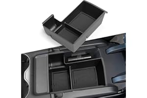 smabee Armrest Box Storage Tray For Song Plus DMi/BYD Sealion 6/BYD Seal U DMi 2025 ABS Storage Box Right Hand Drive Car Accessories Black