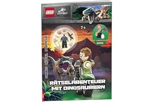 LEGO® Jurassic World(TM) - Rätselabenteuer mit Dinosauriern: mit LEGO® Minifigur "Owen Grady"