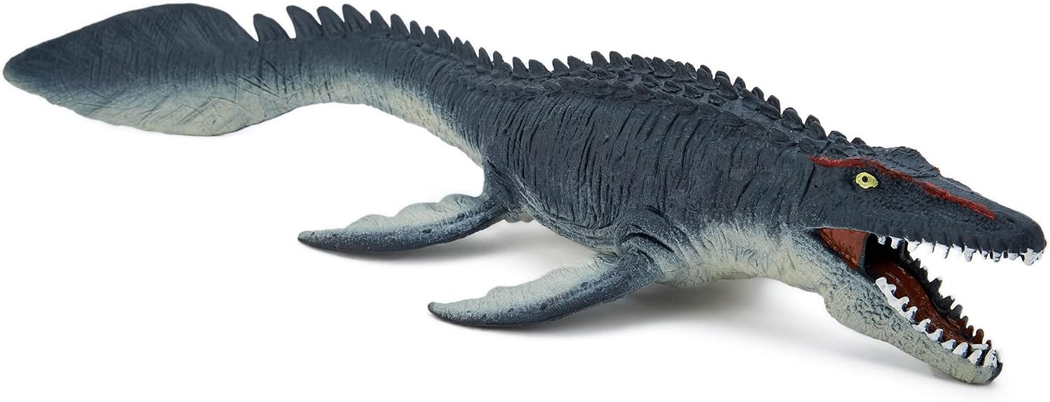 Zappi Co Kids Mosasaurus Dinosaur Toy (31 cm Long) Colección de Dinosaurios realistas y detallados para niños - Figuras de acción para Jugar y Aprender