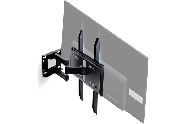 Robustt Heavy Duty TV Wall Mount Bracket for 14 to 55 inch LED/LCD/Plasma Smart TV s, Swivel Rotatable Universal LCD TV Wall Mount Stand - Pack of 1