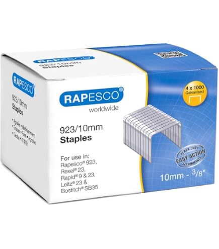 Agrafeuse Grande Capacité Rapesco 1062 AV-55 - Agrafe Jusqu'à 210 Feuilles, Métal, Agrafes 923 8-23mm