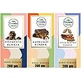 FRONIA Combo Kunafa Dubai Chocolate Bar With Hazelnut, Pistachio And Lotus 200Gm Each