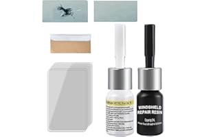 TONISABERY 2PCS Windscreen Repair Kit,Nano Glass Repair Fluid,Glass Scratch Remover,Car Windshield Repair Kit,Crack Scratch Resin Repair Tool,Glass Crack Repair Liquid,Quick Fix Automotive Glass Repair Fluid