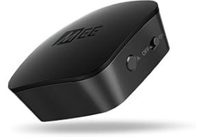 MEE audio DualStream S1 Universal Headphone and Speaker Bluetooth Wireless Audio Transmitter/Streamer with aptX Low Latency technology for TVs and other devices