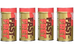 GHS STRINGS GHS Fast Bund-Gleitmittel für Saiten und Hals One Bottle 4-Pack