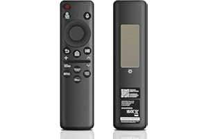QUEVATI BN59-01432A Ersatz Fernbedienung für Samsung, Universal Solar Sprachfernbedienung für Samsung Smart TVs mit 4 Shortcut Tasten,Kompatibel mit 2021-2022 Smart 4K HD TV