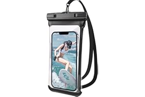 HAISSKY Bolsa Estanca Móvil Universal Cuerpo sin costura 3D Funda Impermeable Móvil,IPX8 Bolsa Impermeables Móvil Bolsa Estanca Funda para nadar para iPhone 15/14/13/12 Pro MAX Galaxy Note10+/S20 hasta 7"
