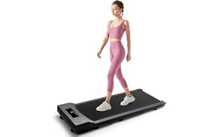 JF HOME BLISS Under Desk Treadmill 2.5HP, Ultra Slim Walking Pad with LCD Display, Portable Compact Treadmill 1–8 km/h for Home Office Indoor Fitness 110KG Capacity