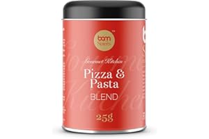 BAM Pizza & Pasta, mieszanka przypraw do pizzy, makaronu, mieszanka przypraw, 25 g
