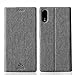 Produktbild Sony Xperia XZ Hülle,Eactcoo Dünn Premium PU Leder klappbares Folio Flip Case Book TPU Cover Bumper Tasche Mit Standfunktion Magnetverschluss Kartenfach Wallet Handyhülle Für Sony Xperia XZ