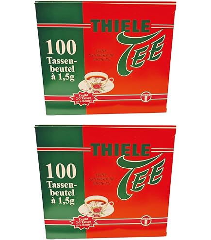 Bünting Tee Grüngold, 100 Tassenbeutel 6er Pack Teebeutel