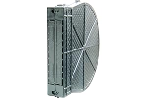 Schellenberg 51900 Mauerkasten für Einlasswickler und elektrische Gurtwickler MAXI, Lochabstand 13,5 cm, Gurtkasten aus PVC