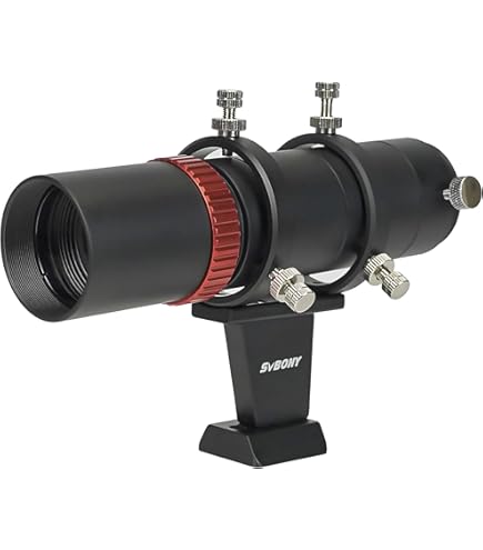 Sky-Watcher LED Sucher Für Teleskope - Roter Punkt Sucher Mit 2 Halterungen