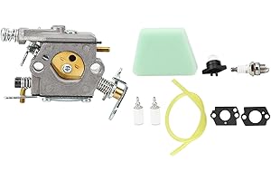 YUUGAA Kit de carburador, kit de repuesto de carburador apto para Partner 351352370371390391401420422 piezas de motosierra