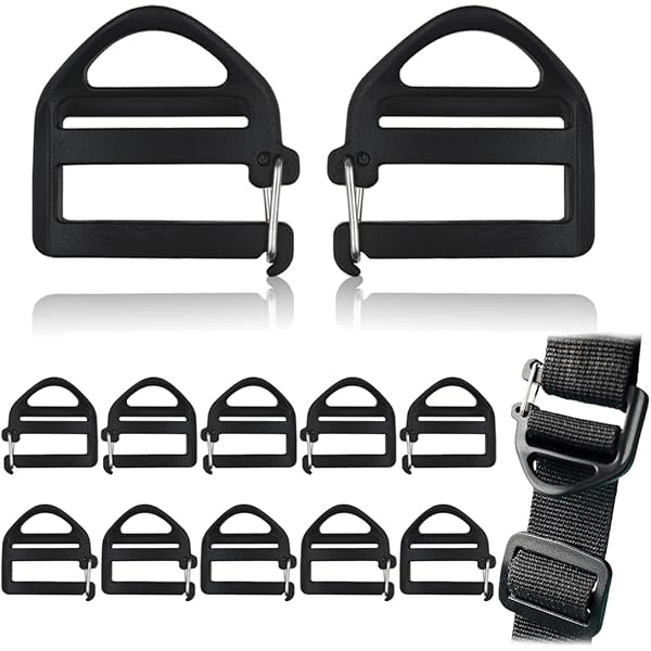 12 stuks verstelbare gespen, riem 25 mm, rugzakgespen, rugzakgesp