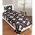 RD TREND Warm/Winter Super Soft Single Flat Velvet Flannel Bedsheet(60 x 95 Inch) with 1 Pillow Cover (18 x 28 - Brown