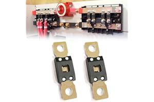 parts PTT MEGA/AMG Fuse/Fusible Bolt 2 Pack 250A 32V 298 Series Fusible à boulon pour courant élevé Surcharge à retardement pour voiture automobile, marine et camionnette