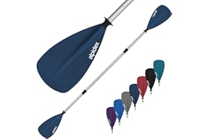 ALPIDEX 2 in 1 Pagaia Doppia SUP Pagaie Kayak Canoa Stand Up Paddle Lunghezza Regolabile 160-207cm Leggero Palo Alluminio