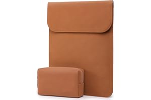 HYZUO 15 Cali Pokrowiec Etui na Laptopa Kompatybilny z 2016-2019 MacBook Pro 15 A1990 A1707, Brązowy