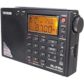 Tecsun PL-310ET D&uuml;nya Radyosu, Siyah