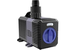 everfarel Eco Bomba para Estanque Bomba de Arroyo Bomba de Agua 70W 8000L/H