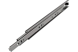 SOTECH 1 Stück Vollauszug KV2-35-H45-L600-NF Höhe 45 / Länge 600 mm/Schubladenschiene mit 40 Kg Belastbarkeit