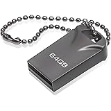 Chiavetta USB da 64 GB, Mini chiavetta USB da 64 GB Pen Drive Chiavetta USB da 64 GB con portachiavi pendente per laptop/PC/a
