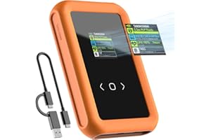 DOCKCASE 2.5'' Boîtier Disque Dur Intelligent Triple Protection Contre la Perte de données 5s PLP Alimentation auxiliaire Type-C 15W SATA HDD/SSD Boîtier USB 3.2 Gen 2 SATA III 6Gbps 8TB Capacité