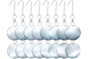 De-Bird Repellent Reflective Discs to Keep Birds Away – Effective Deterrent to Repel and Control Woodpeckers, Pigeons, Crows, Hawks and Other Pests – works with Scare Devices like Netting, Scare Tape