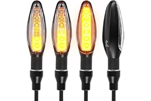 evermotor Universal 12V 4 Pcs E32 LED Motorcycle Blinker Aluminum Shell With Beautiful Surface Treatment IP67 Waterproof E Tested
