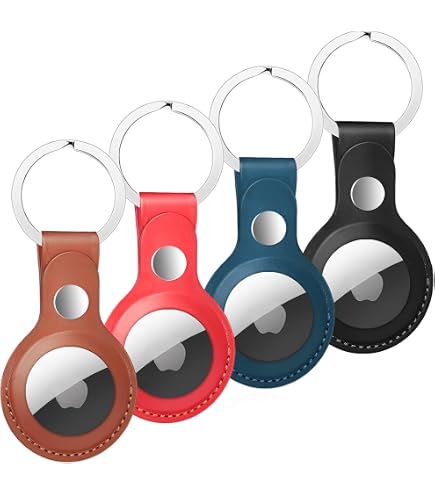 AirTag Portachiavi Impermeabile,Porta Air Tag Per Apple,1Pezzi Custodia Silicone Per Airtag Apple Con Cover Frontale, 360°Custodia AirTag Per Chiavi Zaini E Animale - 6
