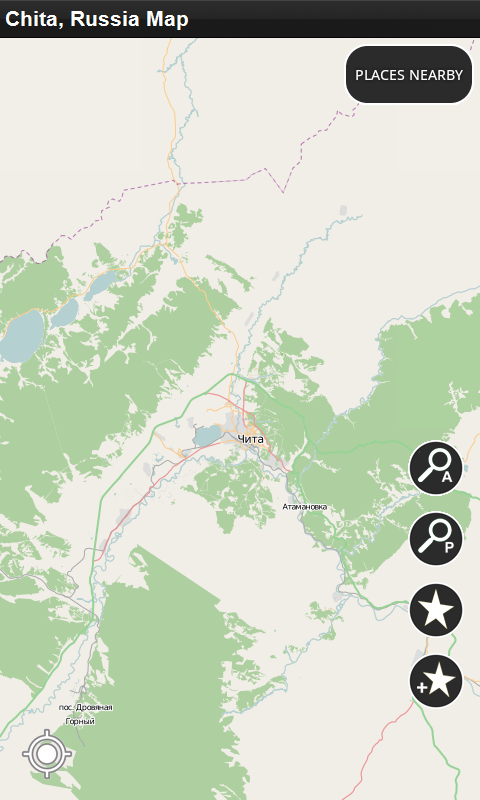 Street map Chita Russia
